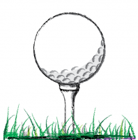 Ball on Tee Perfect Golf Swing